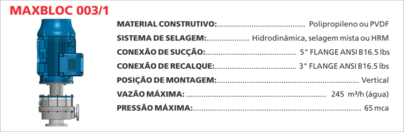 BombaCentrifugaMaxbloc0031 Maximize a efici&ecirc;ncia de seus processos qu&iacute;micos com as bombas centr&iacute;fugas Maxbloc da Bomax. Tecnologia avan&ccedil;ada para resultados precisos.